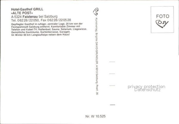 Faistenau Salzburg Hotel Alte Post Gasthof Grill – Bild 2