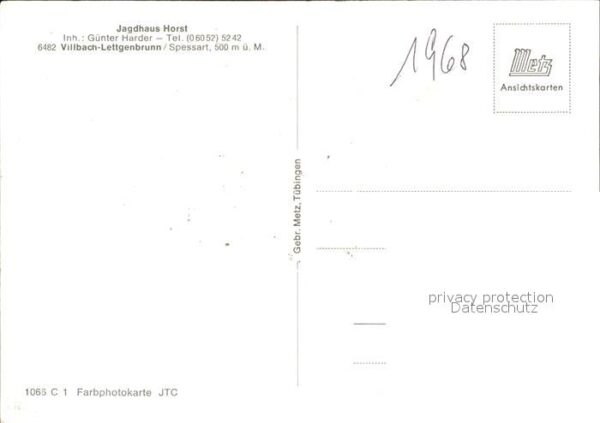 Lettgenbrunn Villbach Jagdhaus Horst – Bild 2