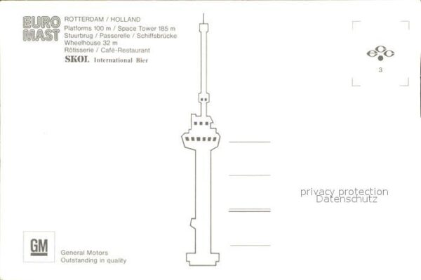 Rotterdam Space Tower Hafen – Bild 2