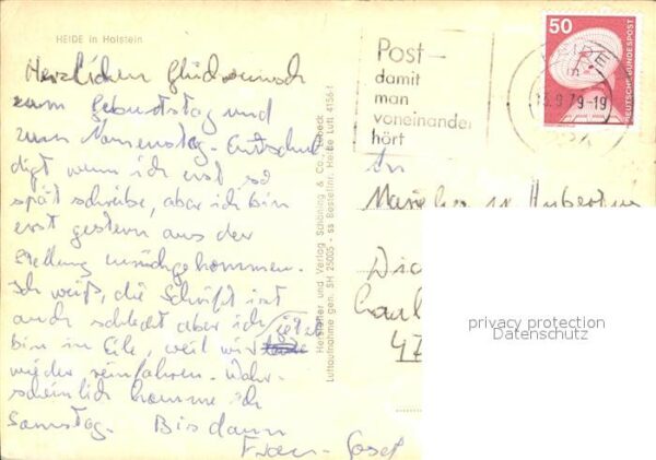 Heide Holstein Fliegeraufnahme mit Kirche – Bild 2