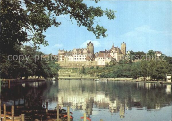 Bernburg Saale mit Schloß