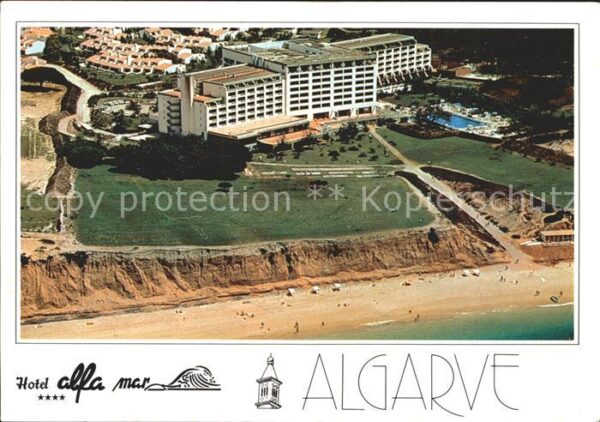 Algarve Fliegeraufnahme Hotel Alfa Mar