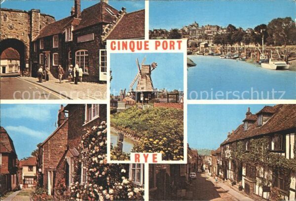 Rye Beach Landgate River Rothe Mill Mermaid-Stree