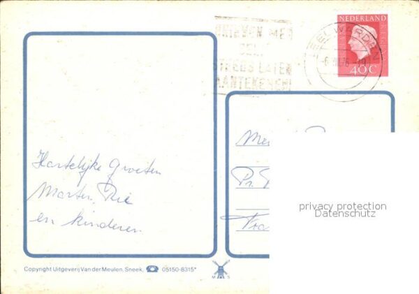 Friesland Niederlande Mühle – Bild 2