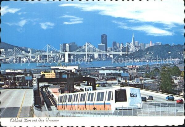 San Francisco California Oakland Bart