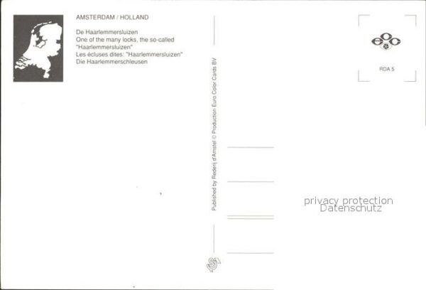 Amsterdam Niederlande De Haarlemmersluizen – Bild 2