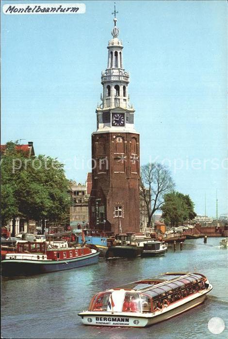 Amsterdam Niederlande Montelbaanturm
