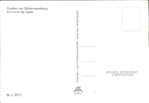 Schiermonnikoog Leuchtturm bei Nacht – Bild 2