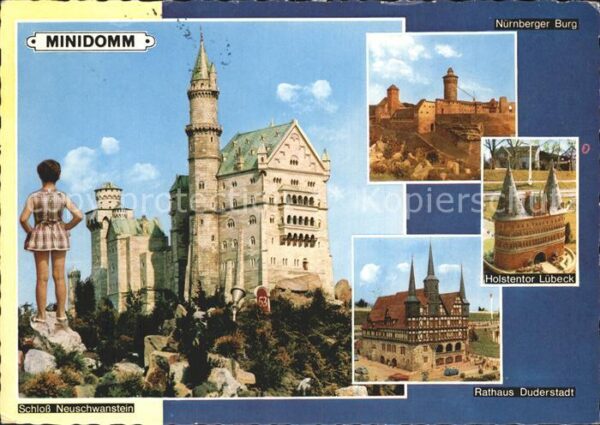 Nuernberg Burg Holstentor in Lübekc Rathaus-Duder