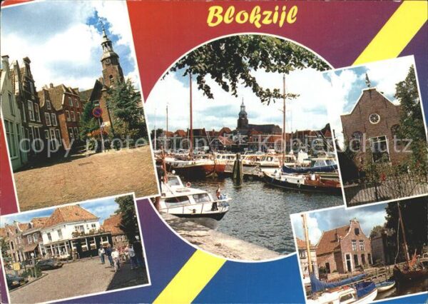 Blokzijl Hafen Strassenpartie