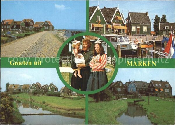 Marken Häuser am Wasser