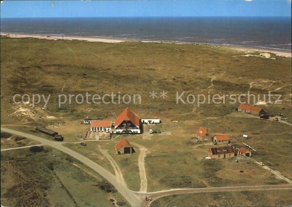 Vlieland Fliegeraufnahme Het Posthuis