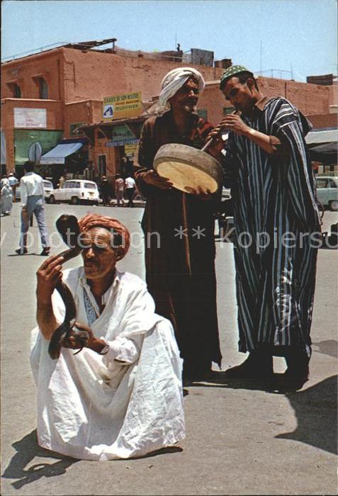 Marokko Maroc Bewitching of Snakes Schlangentanz
