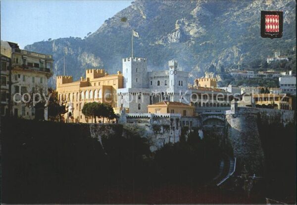 Monaco Le Palais Princier et ses remparts