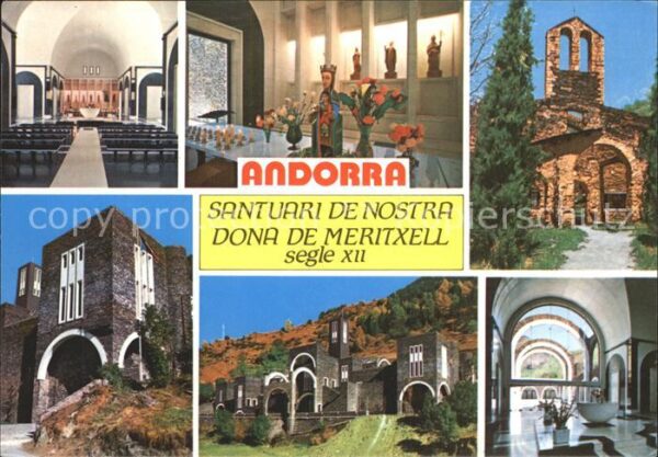 Andorra Santuari de Nostra Dona de Meritxell