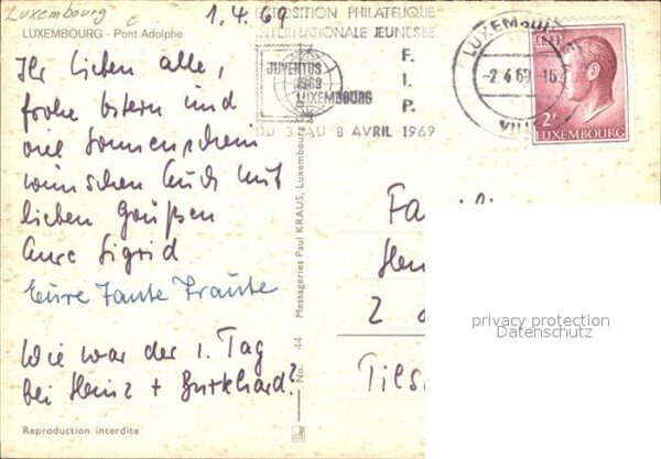 LUXEMBOURG  Luxemburg Pont Adolphe – Bild 2
