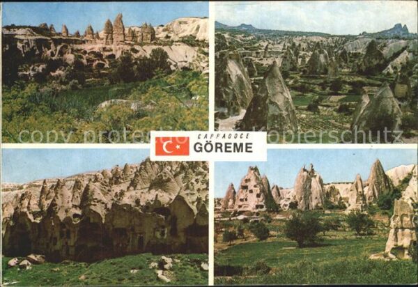 Goereme Nevsehir Cappadoce Felsenhöhlen