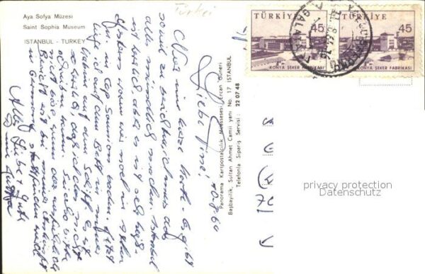 Istanbul Constantinopel Aya Sofya Müzesi – Bild 2