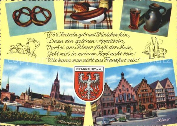 Frankfurt Main Mainpartie Römer