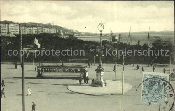 Strassenbahn Santander Avenida de Alfonso XIII.