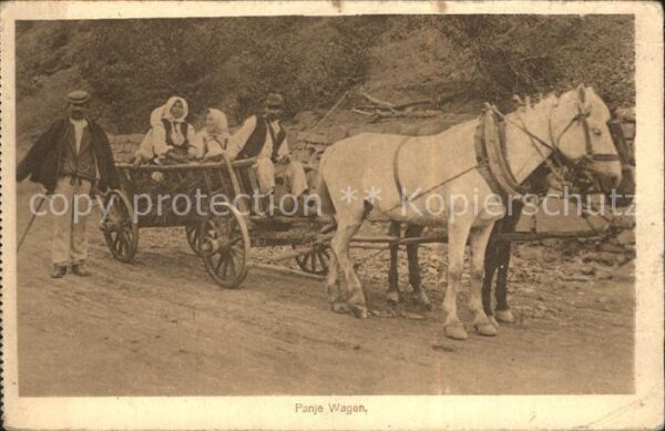 Pferdekutschen Panje Wagen