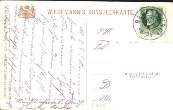 Verlag Wiedemann WIRO Nr. 2155 A Walhalla Regensburg – Bild 2