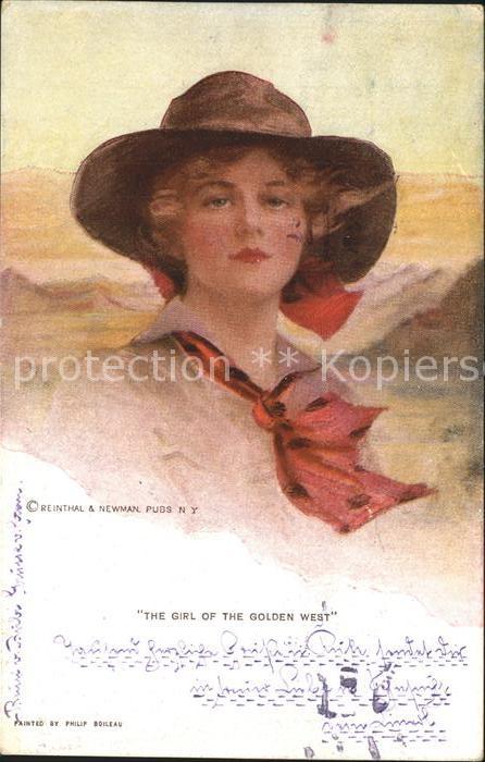 Kuenstlerkarte Philip Boileau Nr. 755 The Girl of the