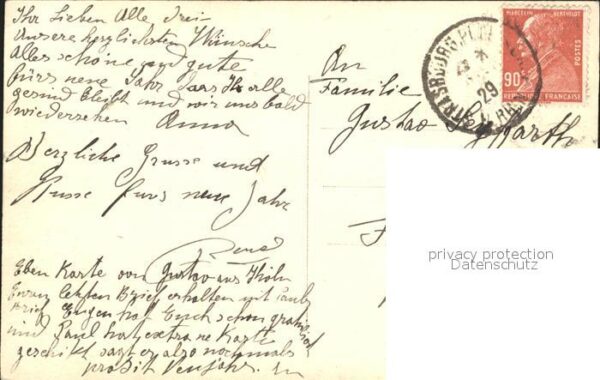 Verlag Carmen Nr. 314 Rosen Vase Neujahr – Bild 2