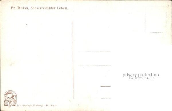 Reiss Fritz Schwarzwälder Leben Trachten Tanz – Bild 2
