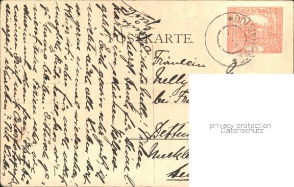 Kuenstlerkarte B. Piglhein Dante's Beatrice – Bild 2
