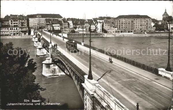 Strassenbahn Basel Johanniterbrücke St. Johanntor