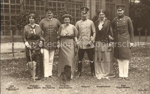 Adel Preussen Kronprinz Wilhelm Kronprinzessin Cecili