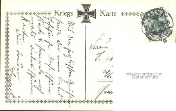 Wilhelm II Kaisers Abschied von den Seinen Kriegsk – Bild 2