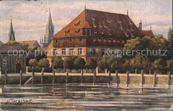 Marschall Vinzenz Konstanz am Bodensee Konziliumsgebäude