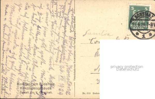 Marschall Vinzenz Konstanz am Bodensee Konziliumsgebäude – Bild 2