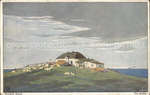 Verlag Primus Nr. 3110 Berthold Clauss Die Hallig Deutsch