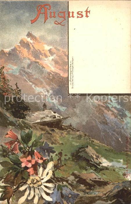 Monatskarte August Künstlerkarte Thomas Guggenberge