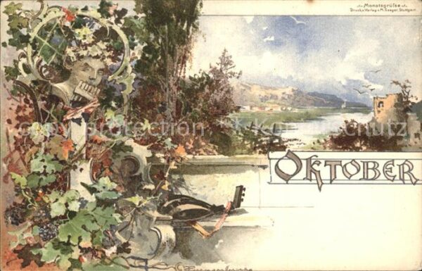 Monatskarte Oktober Künstlerkarte Thomas Guggenberg