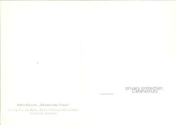 Kollwitz Kaethe Schwatzende Frauen – Bild 2