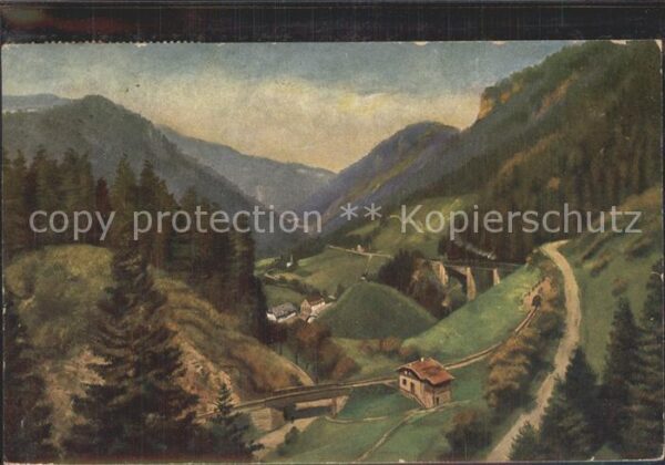 Hoffmann Heinrich Hpllental Ravennaschlucht Schwarzwald