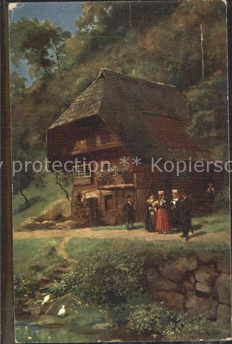 Hoffmann Heinrich Aus dem Schapbachtal Schwarzwaldhaus