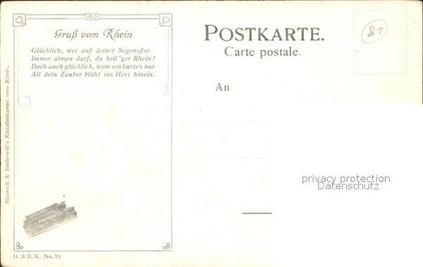Kaub Künstlerkarte Gedicht – Bild 2