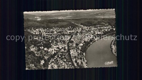 Waldshut-Tiengen Fliegeraufnahme Schwarzwald