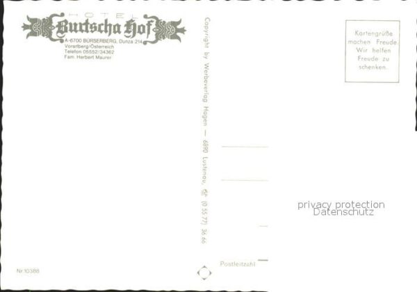 Buerserberg Vorarlberg Hotel Burtscha Hof – Bild 2
