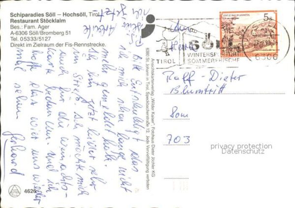 Soell Tirol Hochsöll Restaurant Stöcklalm Hohe Salv – Bild 2