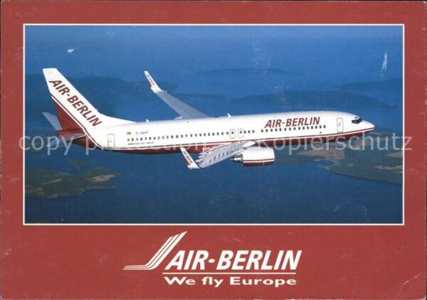Flugzeuge Zivil Air-Berlin Boeing 737-800