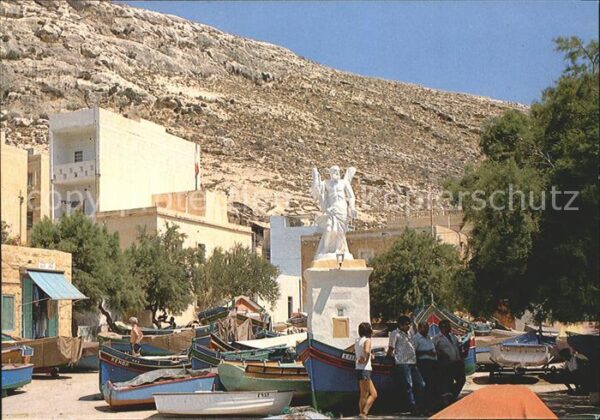 Gozo Malta Fisching Boats Xlendi