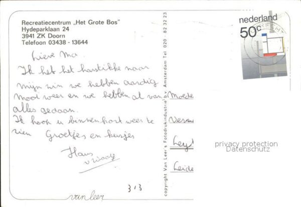 Doorn Niederlande Recreatiecentrum Het Grote Bos – Bild 2