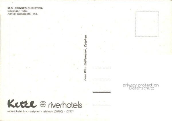 Motorschiffe M.S. Prinses Christina – Bild 2