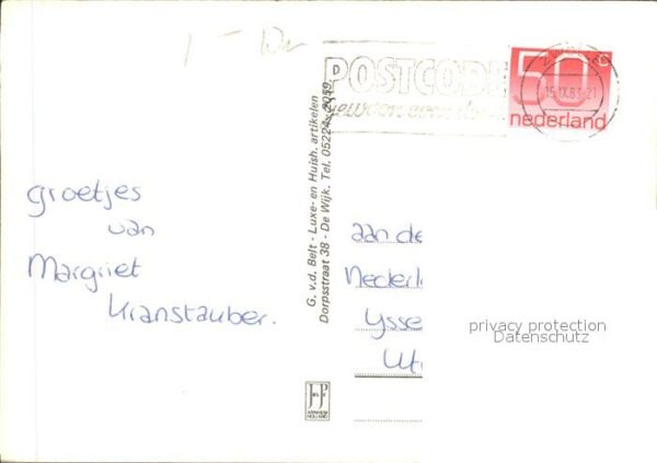 De Wijk Drenthe Kühe Ortsansichten – Bild 2